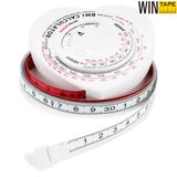 Heart Shape BMI Calculator for Men and Women (1.5m*7.5mm tape)