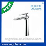 Chrome Single Handle Brass Basin Faucet