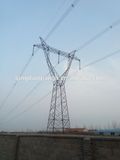 132kv Electric Power Transmission Line Lattice Steel Tower