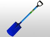 Short Meal Handle Steel Shovel