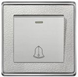 Dermatoglyph Pattern Doorbell or Bell Control Wall Switch Plate