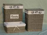 Willow Laundry Basket (LY121302GRE S/5)