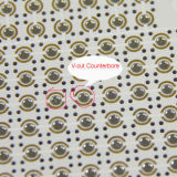 Aluminum-Based PCB, Single-Sided Layer Count, Immersion Gold Surface Finish, 2oz Cooper Thickness