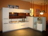 Glass Lacquer Kitchen Cabinet Professional Designed Br K-1340