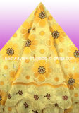 High Quality Cotton Swiss Voile Lace, African Voile Lace Fabric (SL0187)