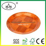 Plate/ Servingtray/ Dishes/Snack Plate/ Dessert/Food/ Drink/ Tea/Candy/ Coffee/Tableware/Daily Use/Storage/ Fruit Plate in Bamboo/Delicate Craft (LC-605B)