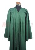 Economy Bachelor Graduation Gown Matte Forest Green