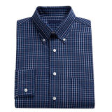 Classic Long Sleeve Cotton Mens Dress Shirt (WXM002)