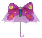 Manual Open Butterfly Shape Kids Umbrella (BD-75)