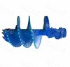 Rock Auger with Bullet Bit Teeth for Foundation Drilling Tools
