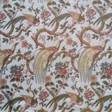 Bird Chenille Sofa Chair Fabric