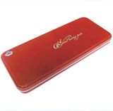 Rectangle Red Cigar Tin Box