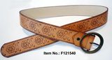 Brown Simple Printing Belt