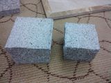 Light Grey Granite Cube