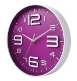 3D Numbers Plastic Wall Clock Approve ISO 9001 CE& RoHS (YZ-3436)