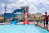 Fairytale Style Swimming Pool Water Slide