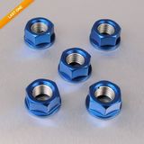 CNC M8 Aluminium Full Nut