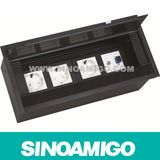 Office Black Table Socket/Office Media Hub/Table Top Box