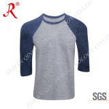 Fashionable Men' S 3/4 Sleeve Baseball T Shirt (QF-2117)