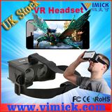 Helmet Mounted 3D Vr Virtual Reality Helmet Video Glasses for Mobile Phone