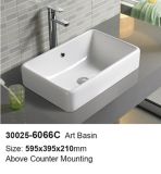 Economoc Ceramic White Bathroom Washing Sink 30025