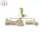 Brass Material Countersunk Head Slotted Bolt