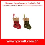 Christmas Decoration (ZY16Y203-1-2 14.5CM) Christmas Present Stocking