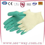 Colorful Latex Coated Cotton Anti-Slip Working Gloves