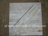 High Quality White-Beige Quartz Slate Wall Cladding Stone