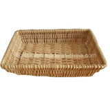 Eco-Friendly Handmade Rectangle Natural Basket Tray