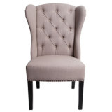 Modern Linen Fabric Restaurant Chair Restaurant Furniture (GK748)