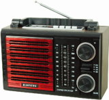 Multiband Radio with USB/SD and Rechargeable Battery (HN-2216UAR)
