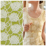 Fashion Cotton Nylon Spandex Lace Fabric