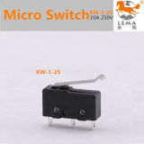 5A 250VAC Electric Tiny Micro Switch Kw-1-25