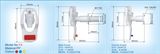 Plastic Water Tap with Push Handle Use in Water Dispenser Y3