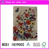 Flower Hardcover Notebook with Avon Certificati/Composition Book/Office Notebook/Stationery Notebook (150524001)