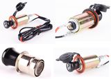 12-24V10A Waterproof Motorcycle USB Phone Power Socket Charger Cigarette Lighter