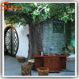 Fiber Glass Artificial Live Banyan Ficus Tree