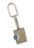 Customized Metal Flag Keychain for Souvenir