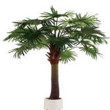 Delicate Artificial Palm Tree Bonsai for Decor Anywhere