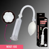 7'' Penis Pump with TPE Sleeve Sex Toy (W06T-100)