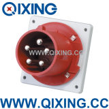 Qixing European Standard Male Panel Mounted Plug (QX1688)