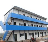 Prefab 3 Storey Building for Temporary Living or Office (Flat Roof-78008mA)