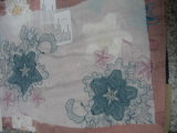 Cotton Voile Embroidery With Patchwork