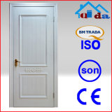 White Color Exterior Wood Door Picture