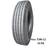 Heavy Duty Top High Quality Motorcycle Tire and Tube (Size: 5.00-12) Especially for Africa Market