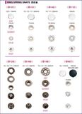 Snap Button, Ring Spring Snap, Snap Fastener