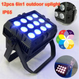 12PCS Rgbwauv Outdoor LED Stage Lighting for Djs