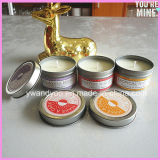 Hot Sale Natural Travel Tin Soy Wax Candle
