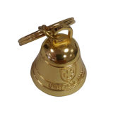 Switzerland Souvenir Gift Deboss Engrave Logo Golden Custom Bell (F8009)